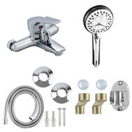 Hand Shower Set Shower Kran Panas Dingin Selang Gantungan Shower HS70+G88+JS44+HSZ90