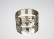 匈牙利硬幣戒指 20 福林 1975 年男士硬幣戒指 女士硬幣戒指