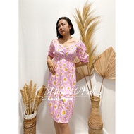 ZHARA LENGAN PANJANG DAISY FLOWER BALI DRESS CANTIK | DRESS MURAH | DRESS KEKINIAN | DRESS BALI~dast