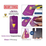 Oppo OG Armor Clear/Privacy Screen Protector Glass A7 A5s A12 A1k A93 Reno 2 3 4 5 6 7 8 F Z R15 R17
