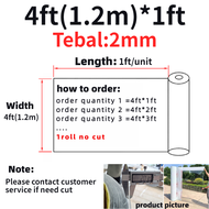 PC FLAT TRANSPARENT ROOF sheet ATAP CERAH LUTSINAR RATA POLYCARBONATE sheet  GREENHOUSE  AWNING SHEE