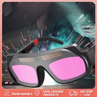 Vonxe Auto Darkening Welding Glasses | Solar-Powered, Adjustable Shade 6-13, UV/IR Protection