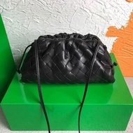 Fashionable Hand Woven Sheepskin Crossbody Bag