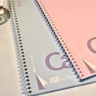 Japan Japan KOKUYO KOKUYO Double Ring Coil Notebook Campus Notebook Tearable Spiral Notebook B5 Simp