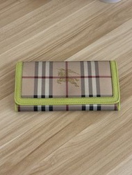Burberry London Haymarket Check Long Wallet