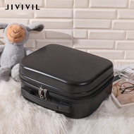 JIVIVIL กระเป๋าเดินทาง กระเป๋าลากเดินทาง,กระเป๋าเครื่องสำอางขนาดเล็ก14นิ้วน้ำหนักเบาและสีทึบง่ายกระเป๋าเดินทางทนทาน