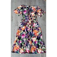 [BIG SiZE] VIOLET VNXK cold elastic dress _Size Xl, 2Xl, 3Xl