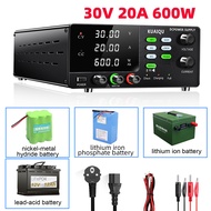 ใหม่ล่าสุดชาร์จแบตเตอรี่ปรับสวิตชิ่งควบคุมพาวเวอร์ซัพพลาย 30V 20A 30A 60V 10A 20A 15V OCP ฟังก์ชั่นเ
