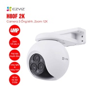 [Genuine] EZVIZ H80f – 3-Lens Outdoor WiFi Camera (Triple-Lens 4MP+, 360 Rotation