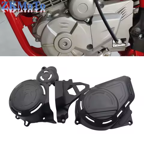 Motorcycle Magnetic Motor Protective Clutch Driver Sprocket Crankcase Ignitoin Cover For Zongshen PR
