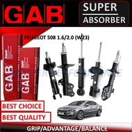 SET ORIGINAL GAB ABSORBER DEPAN/FRONT ABSORBER / REAR ABSORBER PEUGEOT 508 1.6/2.0 (W23) (2012-2019)