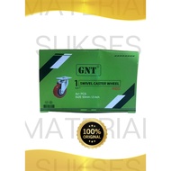 MERAH 2-INCH Trolley Wheels with Red Life 2" NYLON Wheels Caster Wheels