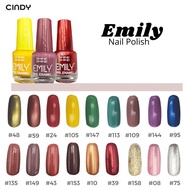 [Ready stock] 20ml Emily Shine Shine Nail Polish Color Manicure 指甲油
