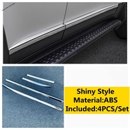 CJ7F ประตูด้านข้าง Body Molding Cover Trim ประตูด้านข้างป้องกันสำหรับ Toyota Land Cruiser Prado 250 