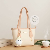 GANTUNGAN NAFEESA Cute college tote bag FREE RANDOM HANGER || College tote bag fits laptop || Cute c