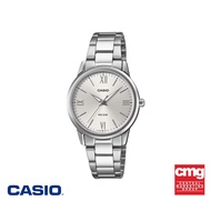 CASIO นาฬิกาข้อมือ รุ่น LTP-1303DD-7AVDF สายสเตนเลส สีเงิน