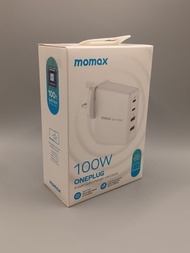 全新Momax ONE PLUG GaN 100W 四輸出快速充電器UM23AUK