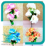 (1pcs) Bunga Hiasan Palsu Hydrangea / 5 Head Artificial Mini Hydrangea / Bunga Mini Hydrangea Flower