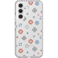 【預購】三星手機殼/Samsung Galaxy A54/經典花色/珊瑚紅藍