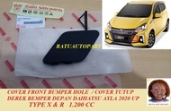 TUTUP DEREK TOWING COVER HOLE BEMPER DEPAN DAIHATSU NEW AYLA FACELIFT