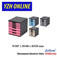 Felton Document Drawer 7 Tier FDD175 Document Organizer