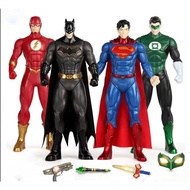 Batman vs Superman Avengers 4 Movable Voice Figure Model Figure Green Lantern Flash