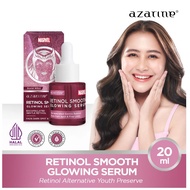AZARINE RETINOL SMOOTH GLOWING SERUM 20ML 100% ORIGINAL RETINOL ALTERNATIVE YOUTH PRESERVE FACIAL FA