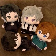 Bungo Stray Dogs Plush Atsushi Dazai Akutagawa Chuuya Mini Cotton Anime Character Soft Stuffed