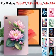 For Samsung Galaxy Tab A9+ A9 A8 A7 A7Lite Soft TPU Case Tab A9Plus A7 Lite Fashion Pattern Tablet C