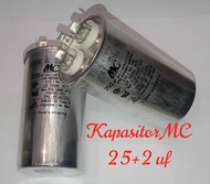 Kapasitor Kompresor Outdoor AC Panasonic 1PK MC 25 + 2 mf uf