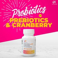 [Bill US] Viên uống bổ sung lợi khuẩn hỗ trợ tiết niệu VH Essentials Probiotics With Prebiotics & Cr