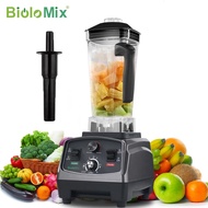 Biolomix 3HP 2200W Heavy Duty Commercial Grade Timer Blender Mixer Juicer Food Processor Ice Smoothies BPA Free 2L Jar