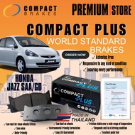 HONDA JAZZ GD/SAA IDSI/VTEC 2003 - COMPACT PLUS HIGH TEMP BRAKE PAD 100% GENUINE PART MADE IN THAILA