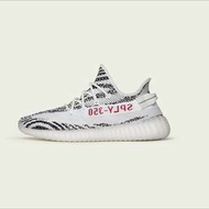 adidas YEEZY BOOST 350 V2 White_ Core Black_Red