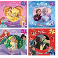 My First Puzzle Book : Disney Princess / Disney Frozen 2 / Disney Princess Beginnings / Mulan