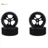 4PCS Wheels Tires Tyre A959-01 for  A959 A959-B A959-A 1/18 RC Car Spare Parts Accessories