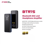 FiiO BTR15 Bluetooth 5.1 Daul ES9219MQ DAC Chip DSD256 Headphone Amplifier Receiver LDAC/aptX Adapti