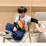 Car Wholesale Bag Boys Casual Chest Waist Bag Outdoor Sports Canvas Cartoon Messenger Bag J4DO