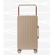 กระเป๋าเดินทางล้อลาก วัสดุ PC กันรอย น้ำหนักเบาพิเศษ ดีไซน์ที่จับแบบกว้าง จุของได้มากขึ้น ระบบล็อคTSA bags Travel luggage 20นิ้ว 26 นิ้ว