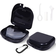 Odorless Retainer case with vent holes - Perfect for Invisalign, Night Guard, Mouth Guard and Dentur