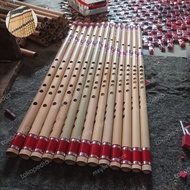 suling bambu satu set kumplit