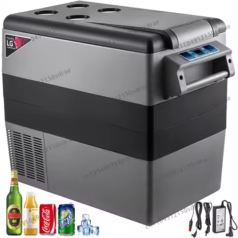 Succebuy 20/22/35/45/55L Car Refrigerator Mini Fridge Freezer Portable Compressor Cooler 12/24V DC 1