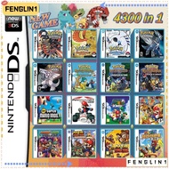 FENGLIN Video Game Card, 4300 in 1 Best Gifts Game Cartridge Card, Various Interesting Funny Game Memory Card for DS NDS 3DS 3DS NDSL