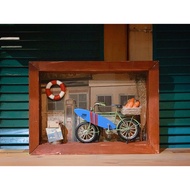 3D car picture frame classic decorative model