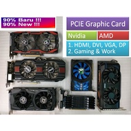 (90% New ) Gaming Graphic Card NVIDIA AMD GPU 【R9 380, R9 370, R7 350, R7 360, R9 380, GT620, GT610,