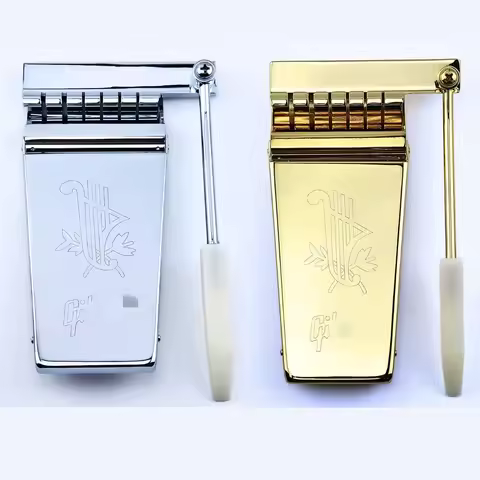 Long Version Arm Tailpiece Tremolo Bridge Vibrola Tremolo Maestro Tailpiece Gold chrome FOR SG Epi G