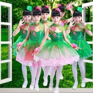 Day Children Jasmine Dance Costume Little Lotus Style Flower Fairy Boy Lotus Pond Moonlight Lotus Da