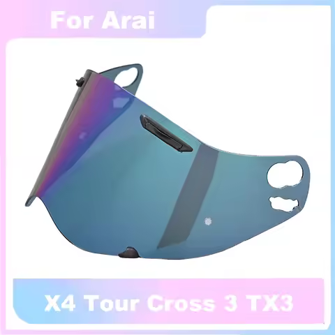 Helmet shield for Arai X4 Tour Cross 3 TX3 Helmet visor Lens Mask Display Anti Fog Accessories Revo 