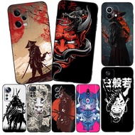 Case For Xiaomi Redmi Note 12 5G POCO X5 PRO 5G Phone Cover Japanese Samurai Culture Design