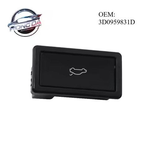OE 3D0959831D New Electric Trunk LID Lock Switch Push Button Black For Audi Q5 Q7 A4 A6 A8 A7 VW Pas